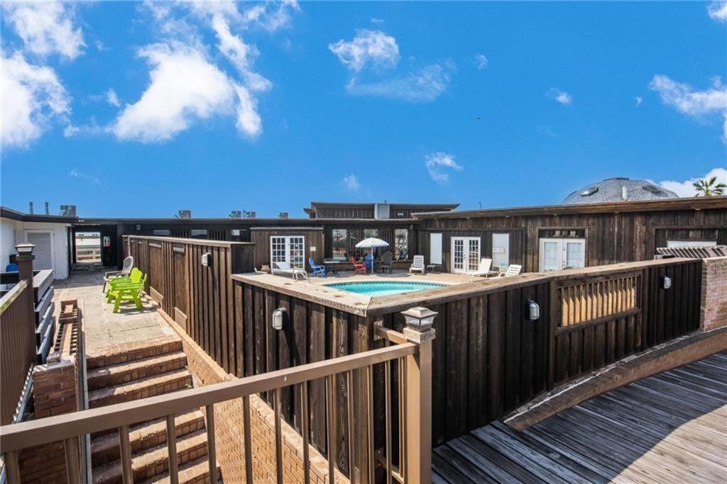 Belles Sea Inn Port Aransas Bagian luar foto