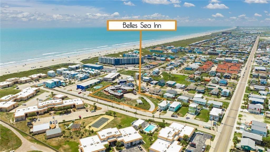Belles Sea Inn Port Aransas Bagian luar foto