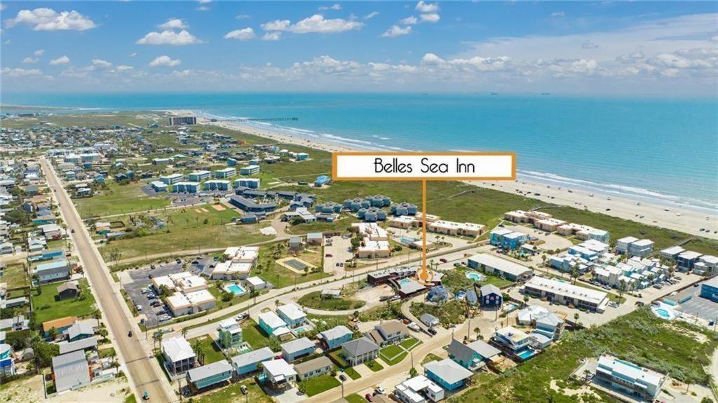 Belles Sea Inn Port Aransas Bagian luar foto