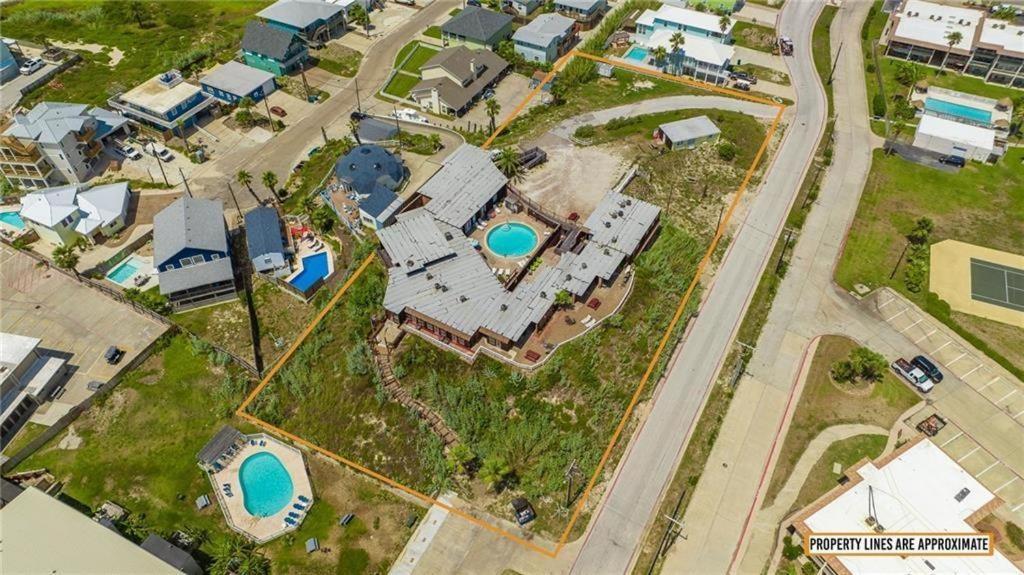 Belles Sea Inn Port Aransas Bagian luar foto